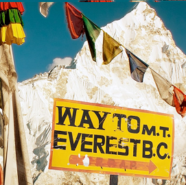 Camp de base de l’ Everest