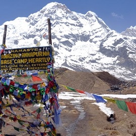 Camp de base des Annapurnas