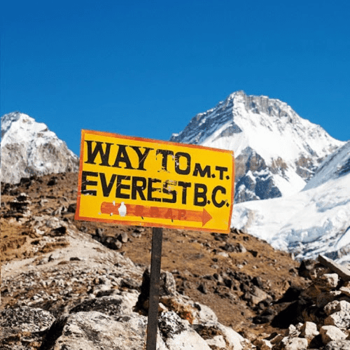 Trek camp de base de l’Everest