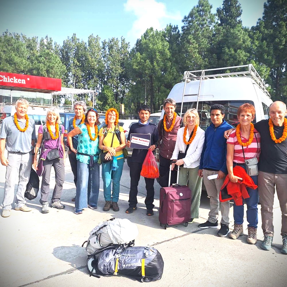 Lukla (2840m) – Ramechap - Katmandou