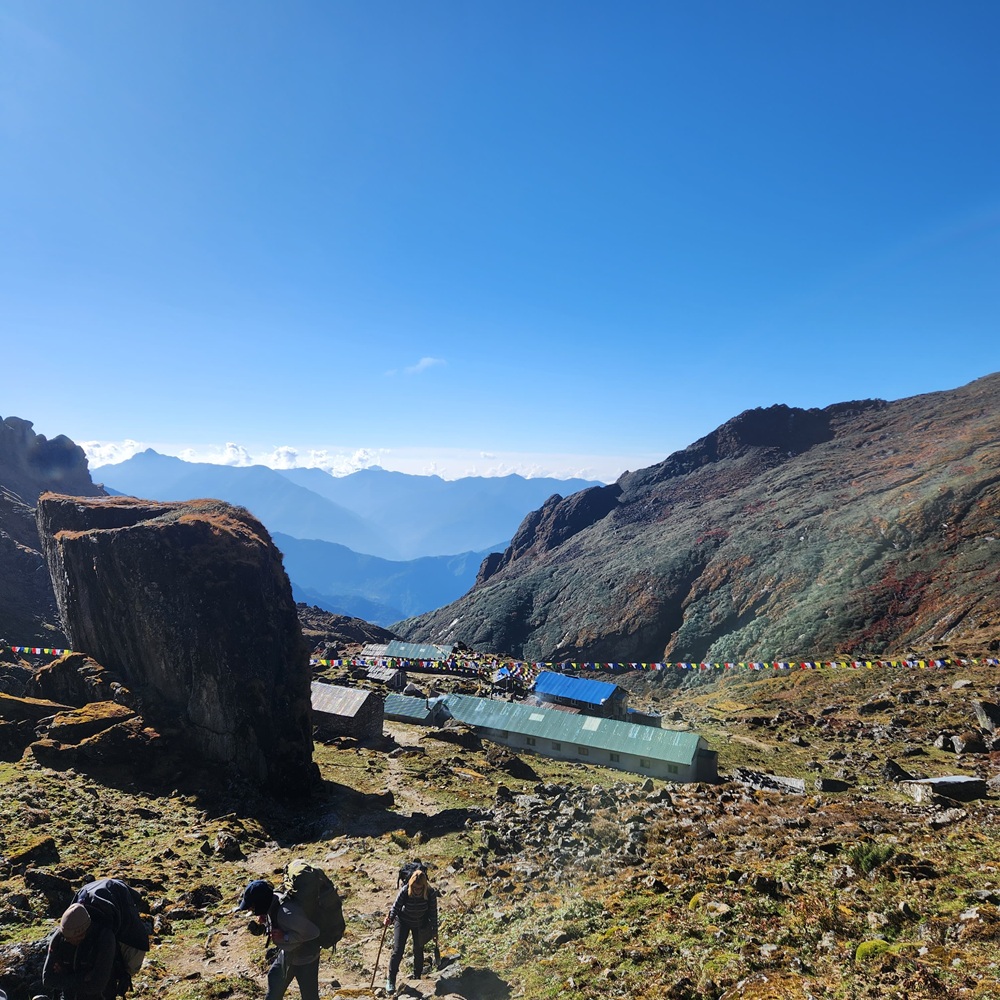 Kote (3600m) – Tangnag (4260m)